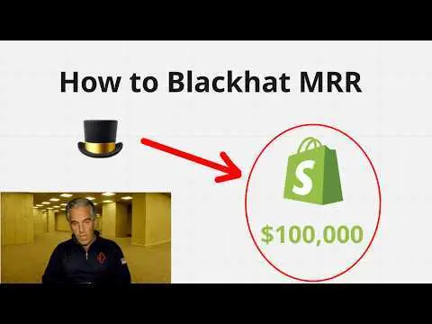 Blackhat Ecom by Ecomstein MRR